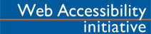 logo Web Accessibility Initiative