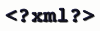 Logo du métalangage XML